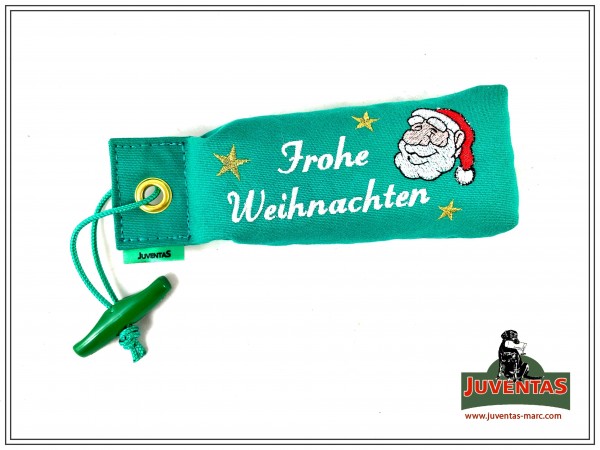 Juventas Welpendummy Frohe Weihnachten