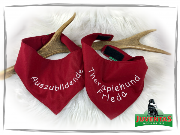 Halstuch edel bestickt mit Wunschnamen