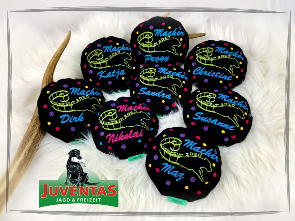 Juventas Dummy-Disc bestickt mit Logo oder Grafik
